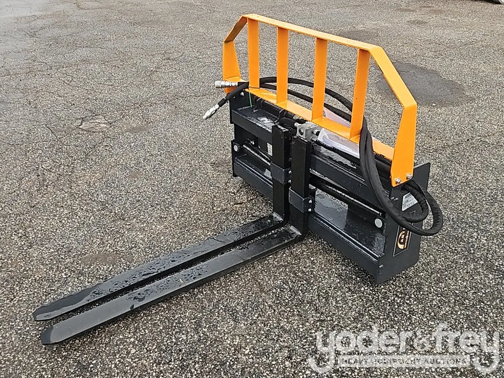 Unused Arteer 48” Hydraulic Pallet Fork(HPF-48L) to suit Skidsteer