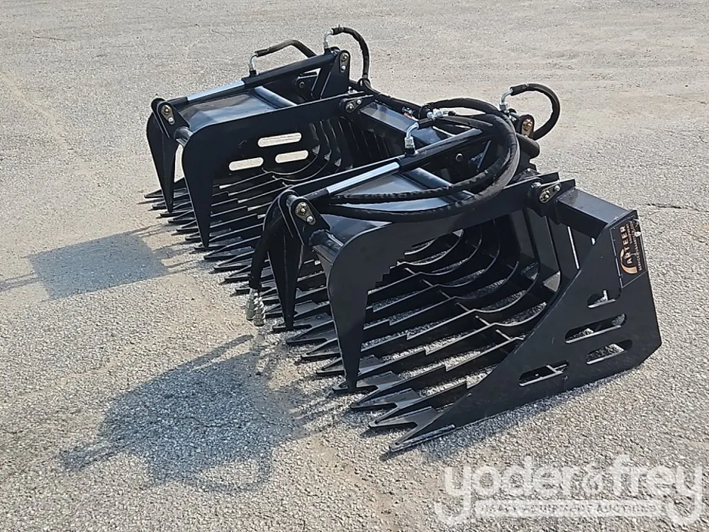 Unused Arteer 84" Rock Grapple Bucket(RGB-84W) to suit Skidsteer