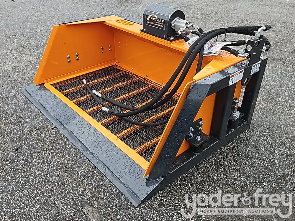 Unused Arteer 72" Screening Bucket(SB-72W) to suit Skidsteer