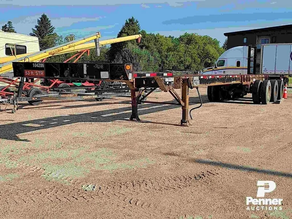 2002 53' Lode King Container Chassis Tridem