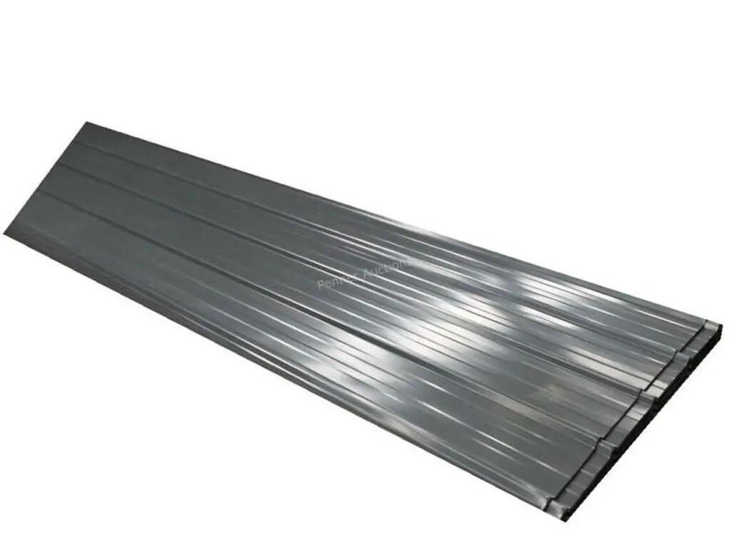 14ft Dark Grey Metal Roofing / Siding (Unused)