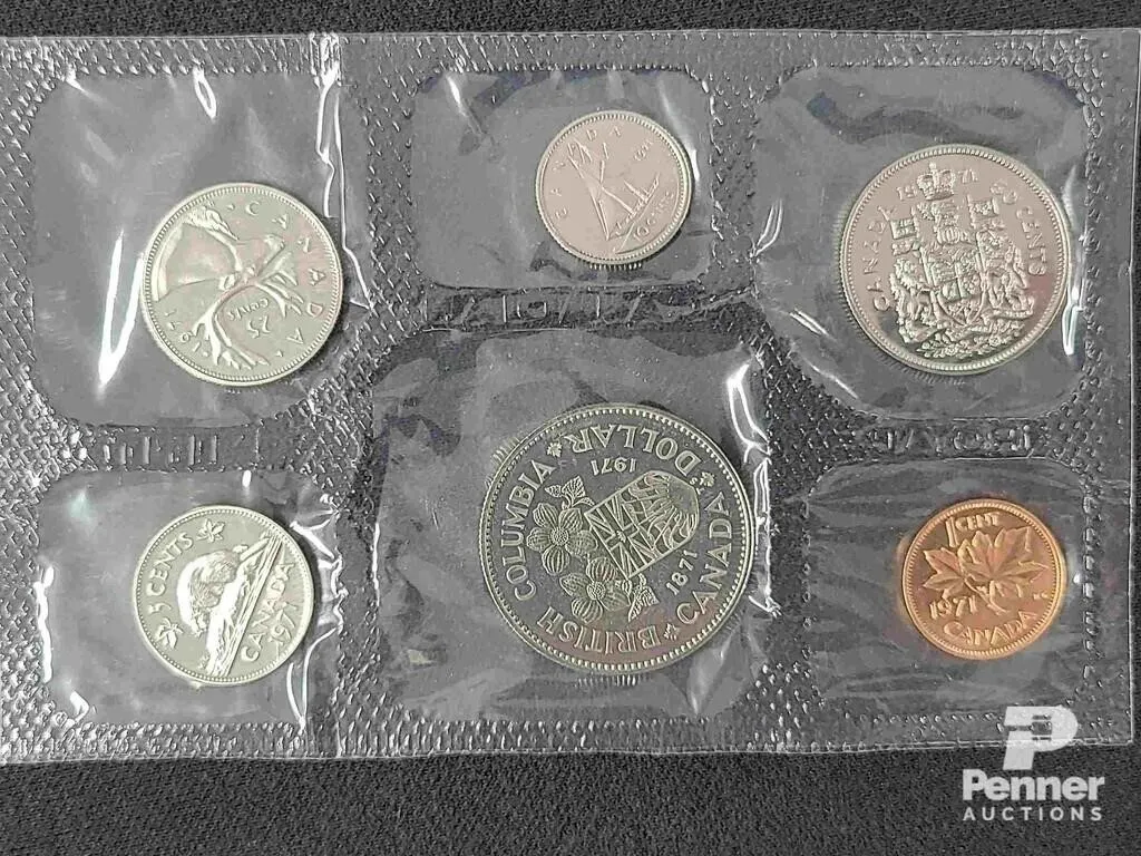 1971 Uncirculated Canadian Coin Set