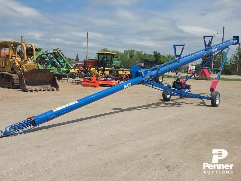 2021 Brandt 8"x47' 847A Grain Auger w/ Honda