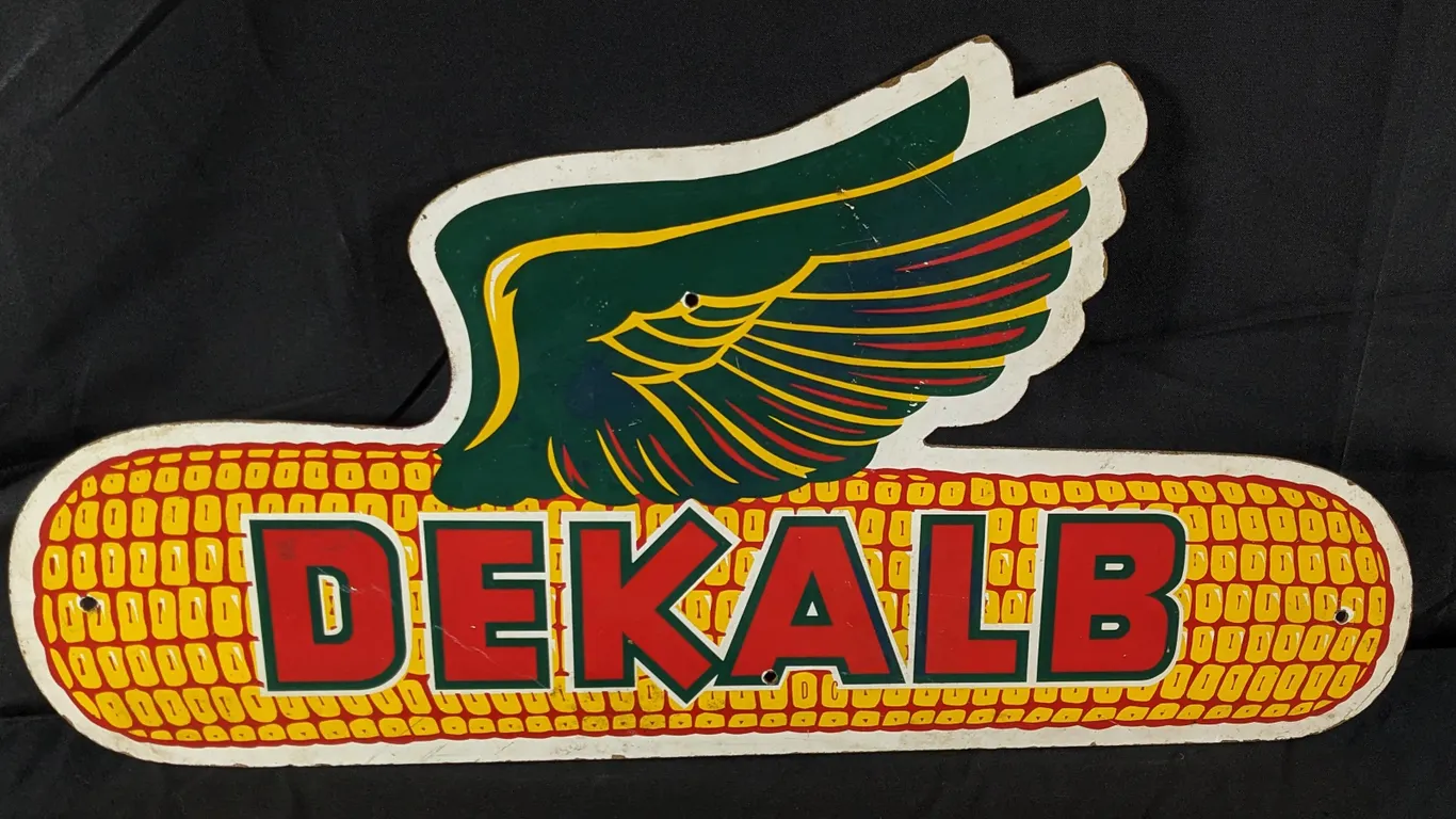 DEKALB SEED CORN MASONITE SIGN