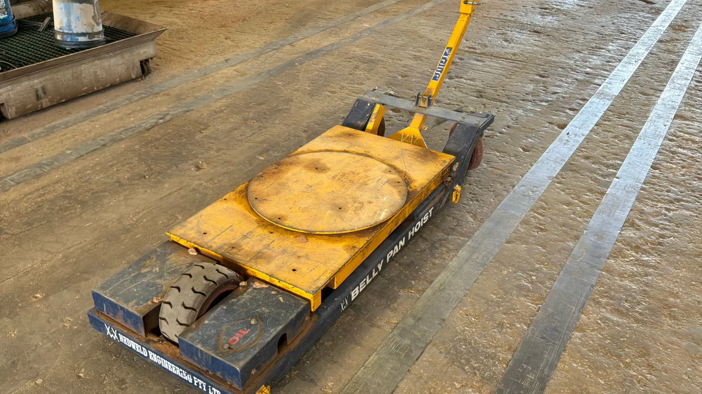 HEDWELD ENGINEERING PTY LTD BELLY PAN HOIST