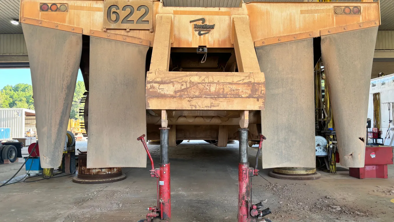 QTY OF (2) DUFF NORTON 144 CMJ 100 TON AIR MOTOR JACKS