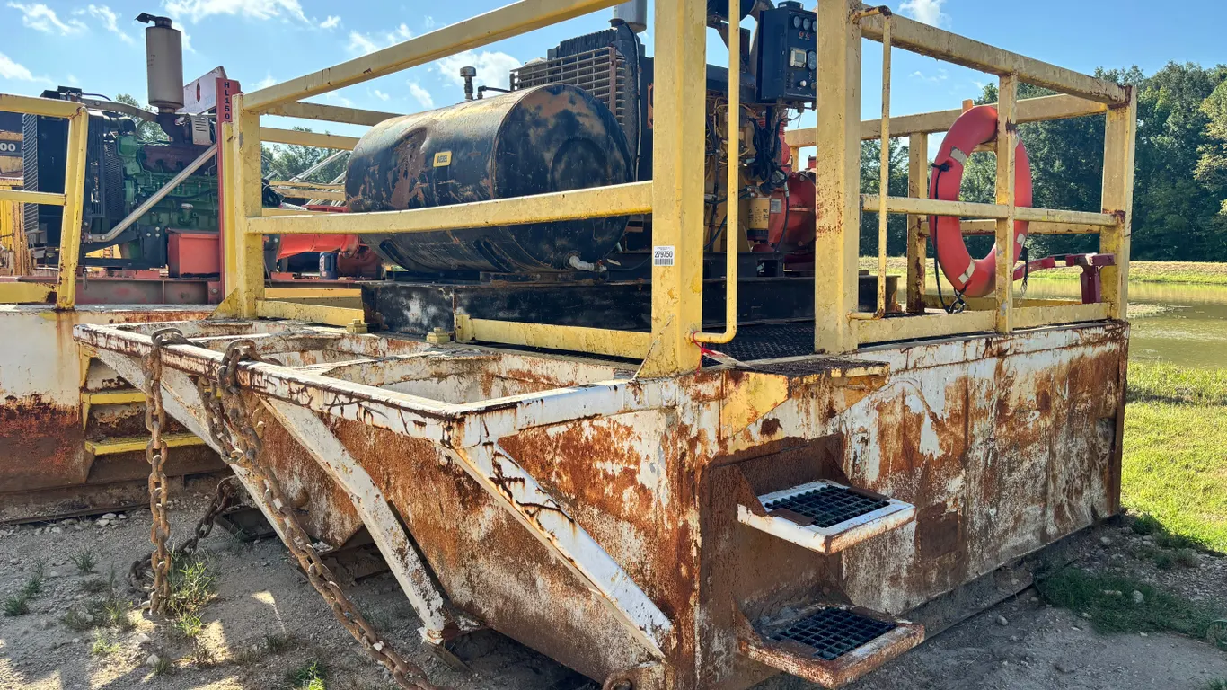 2014 GODWIN HL5MS 6 IN. DEWATERING BARGE MOUNTED PUMP SN: 0851574/01