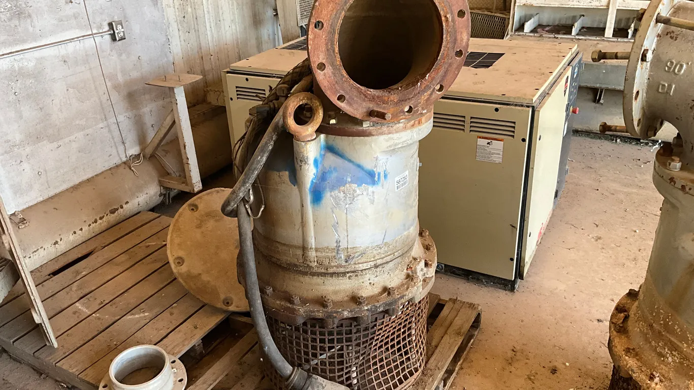 GORMAN RUPP S12A1-E140 12 IN. ELECTRIC SUBMERSIBLE DEWATERING PUMP SN: 1634899N
