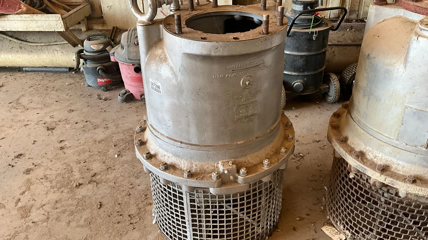 GORMAN RUPP S12A1-E140 12 IN. ELECTRIC SUBMERSIBLE DEWATERING PUMP SN: 1650487