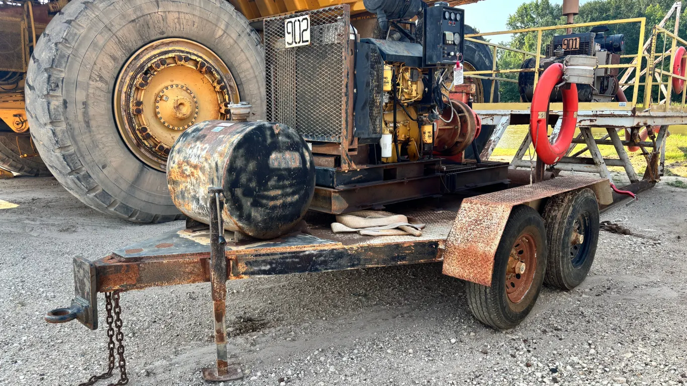 2013 GODWIN HL5MS 6 IN. TRAILER MOUNTED PUMP SN: 33417165