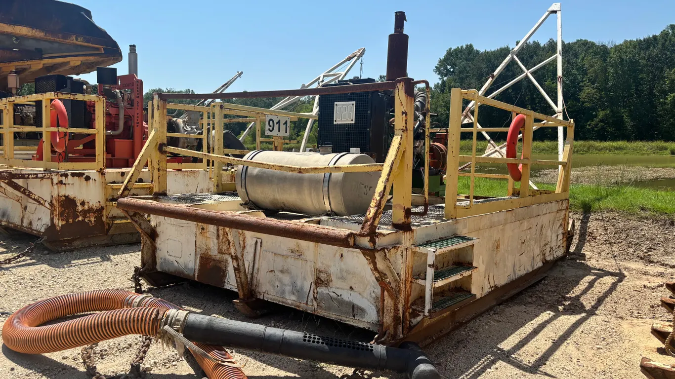 2014 GODWIN HL5MS 6 IN. DEWATERING BARGE MOUNTED PUMP SN: 33415192