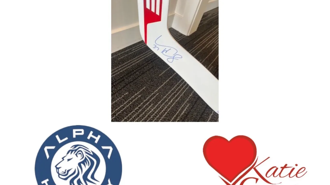 Connor Hellebuyck Pro Stock Stick