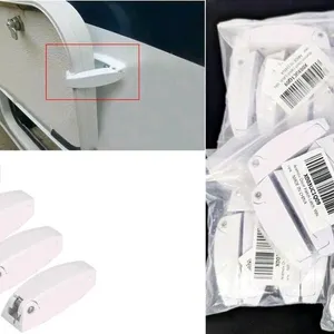 9 New Packs of 5 Aramox Door Hatch Latch, White Door Catch Holder Latch for RV Motorhome Trailer Caravan Travel Baggage
