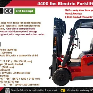 2026 STARVOX CPD-20 4400 lb Electric Forklift (Unused)
