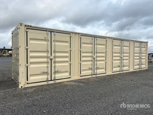2026 40 ft High Cube Multi-Door Storage Container