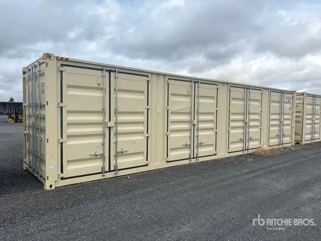 2026 40 ft High Cube Multi-Door Storage Container