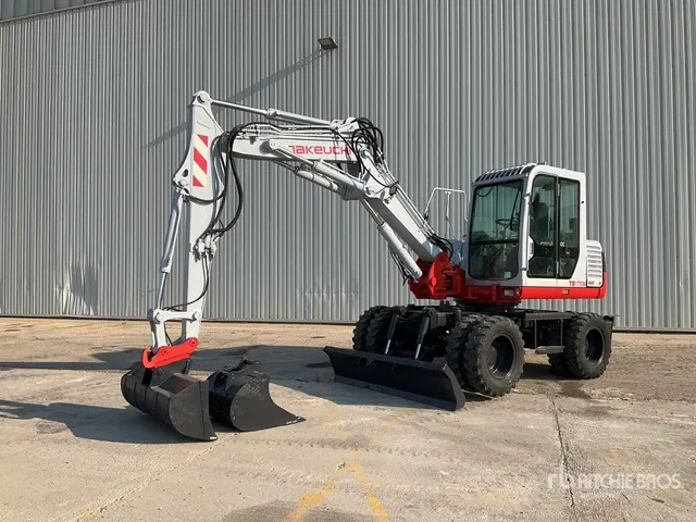2005 Takeuchi TB175W Wheel Excavator