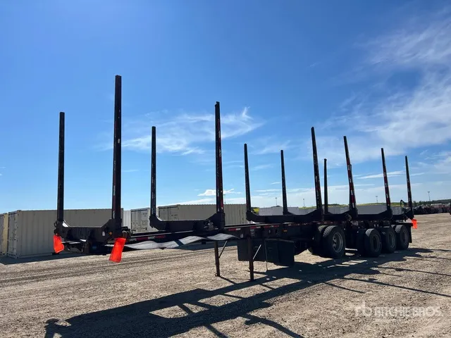 2017 Cross Country 48 ft Quad/A Hayrack Log Trailer