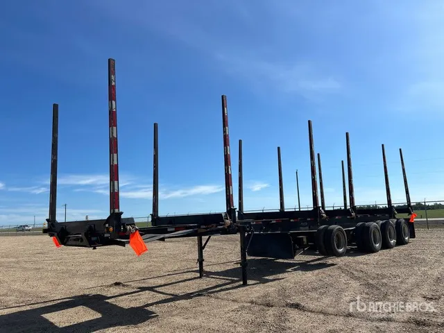 2015 Peerless 48 ft Quad/A Hayrack Log Trailer