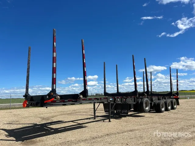 2018 Cross Country 48 ft Quad/A Hayrack Log Trailer