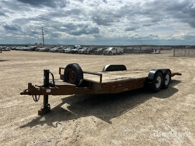 2011 Double A HT147 19 ft T/A Tilt Deck Trailer
