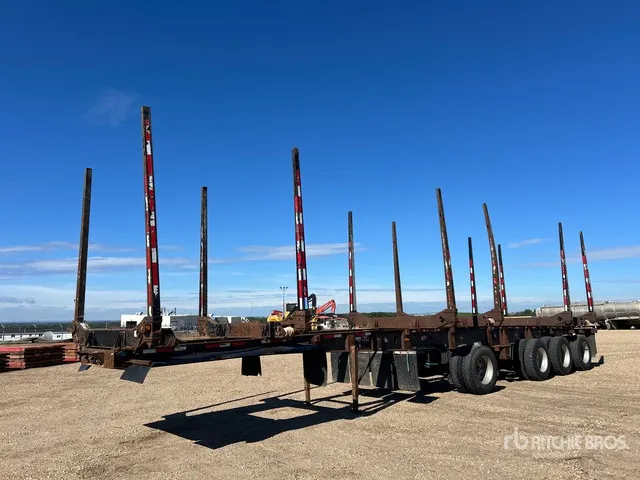 2019 Cross Country 48 ft Quad/A Hayrack Log Trailer