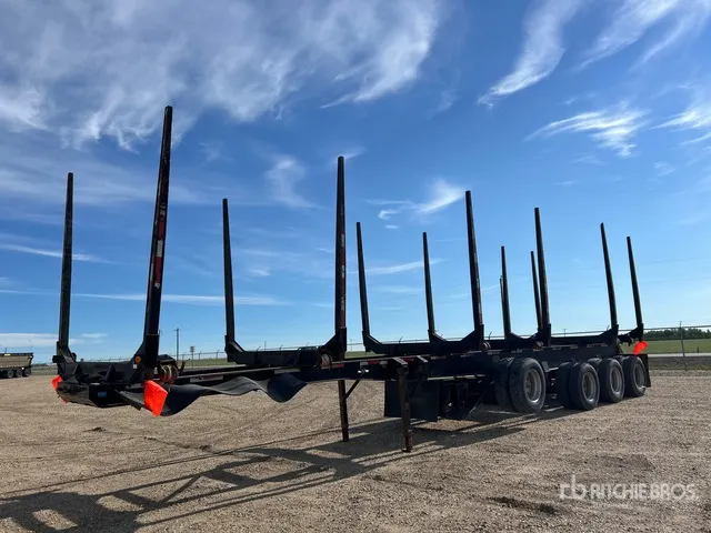 2016 Gerrys 48 ft Quad/A Hayrack Log Trailer
