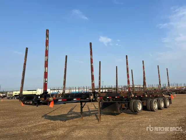 2015 Peerless 48 ft Quad/A Hayrack Log Trailer