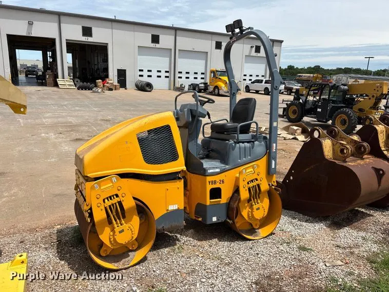 2010 Volvo DD24 double drum vibratory roller