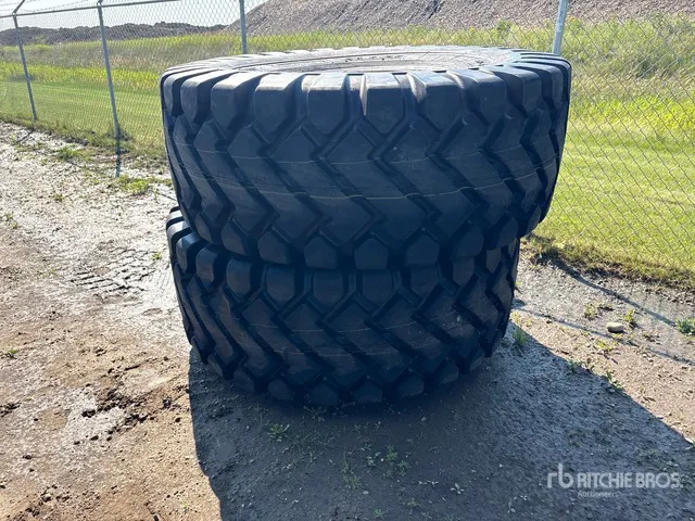 Quantity of (2) 26.5x25 Tires (Unused)