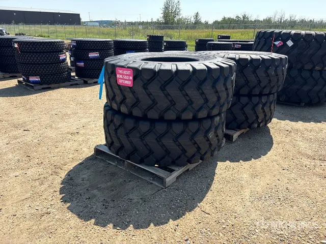 Quantity of (4) Bedrock 20.5-25 E3/L3 Tires (Unused)