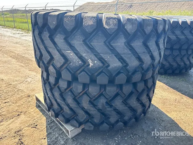 Quantity of (2) Bedrock 26.5x25 Tires (Unused)