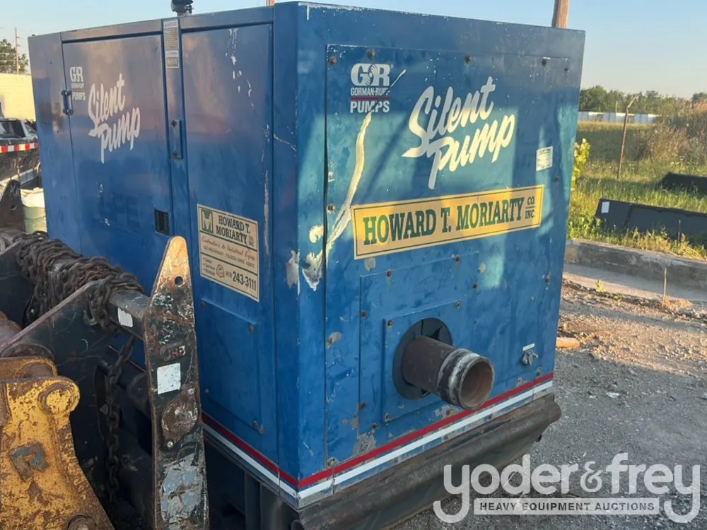 2016 Gorman Rupp 6” Diesel Powered Water Pump.