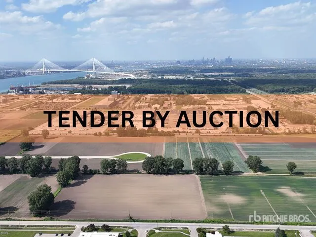 Windsor, ON 0 Morton Drive 50 +/- Acres on Title Industrial Property