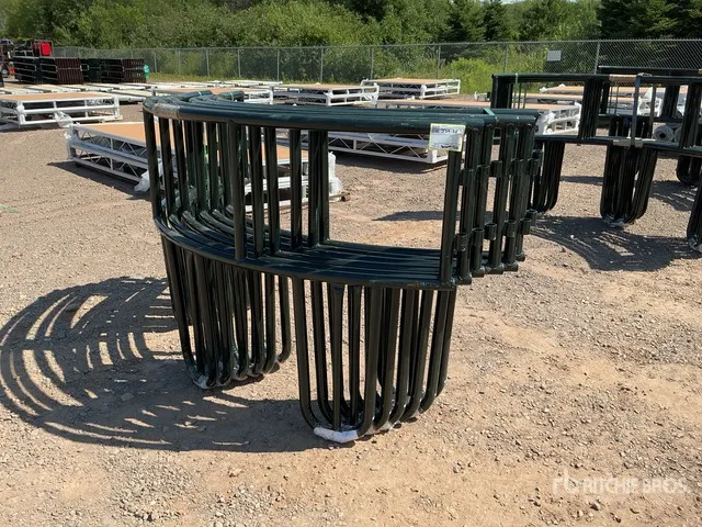 Quantity of (2) 2026 BYT TBF45 Tombstone Bale Livestock Feeder (Unused)