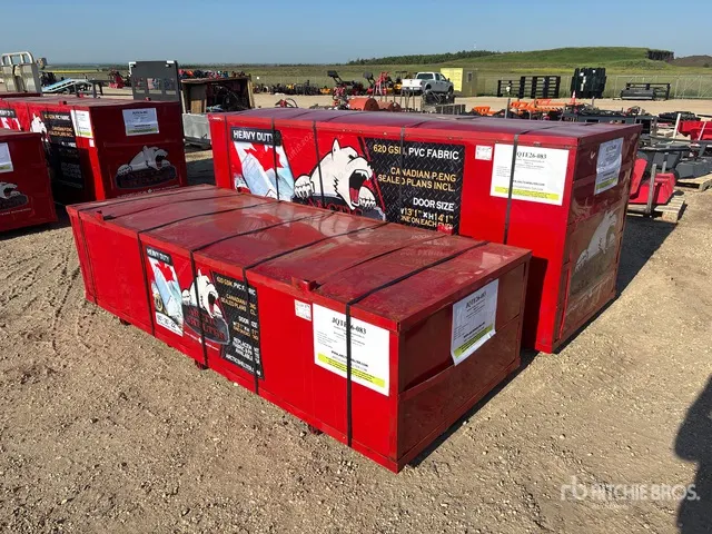 2026 Arctic Shelter 60 Ft x 30 Ft x 22 Ft PEak Double Truss Storage Building (Unused)