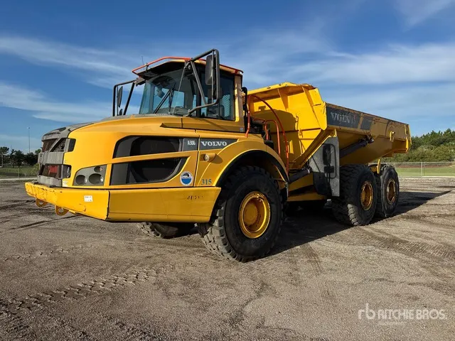 2016 Volvo A30G Articulated Dump Truck