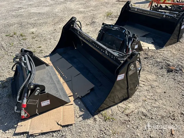 2026 GIYI GY-KH72 72 in Multi-Purpose Skid Steer Bucket (Unused)
