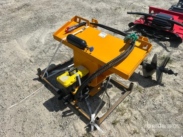 2026 GIYI GY-AD680 Skid Steer Post Driver (Unused)
