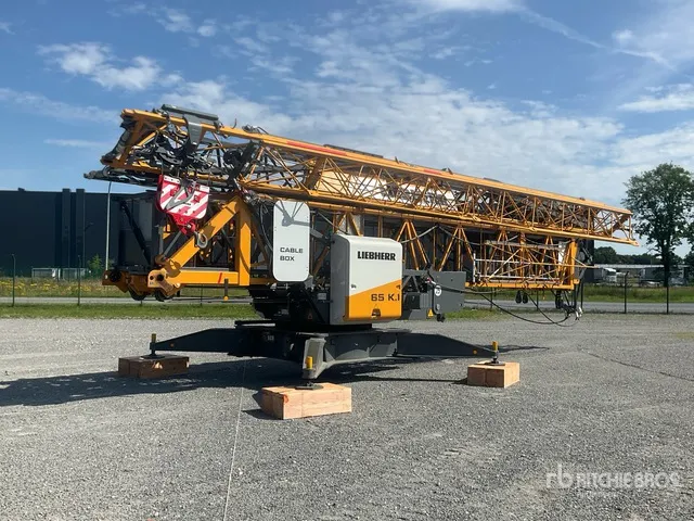 2023 Liebherr 65K.1 4500 kg Self-Erecting Tower Crane