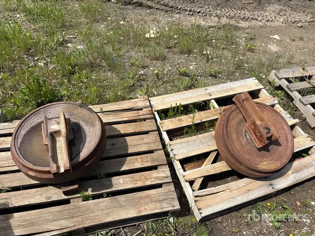 Quantity of (2) Cat Track Idlers