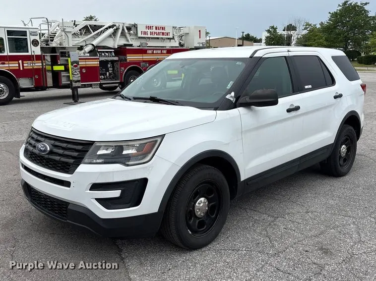 2018 Ford Explorer Police Interceptor SUV