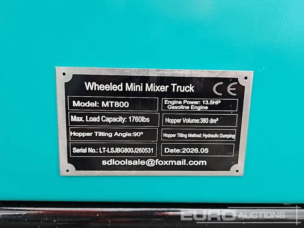 Unused 2026 Captok CK-MT800