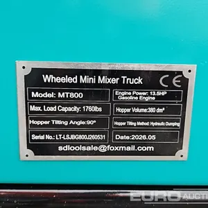 Unused 2026 Captok CK-MT800 