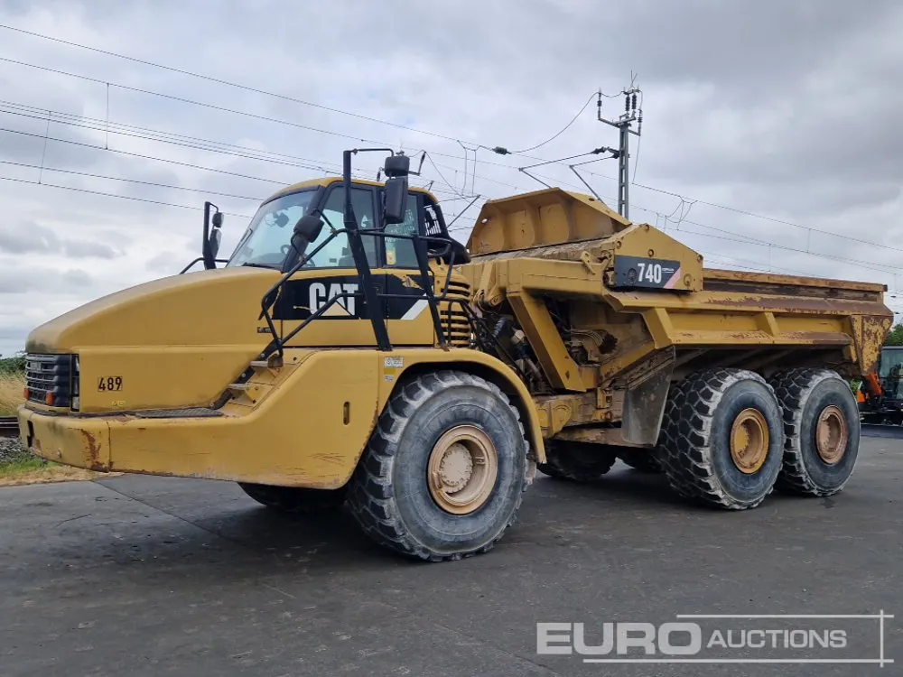 2009 CAT 740 Ejector