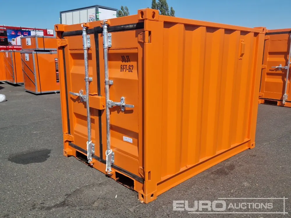 2026 6' Mini Container, One Door