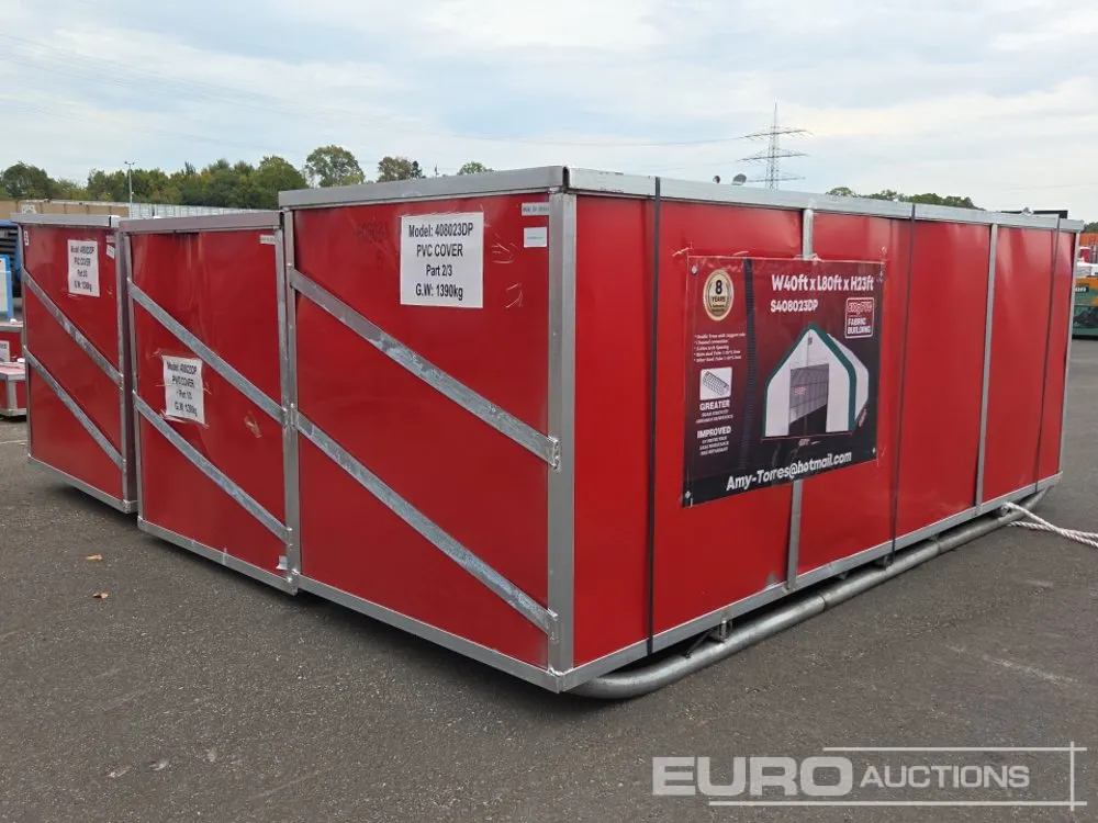 Unused 2026 40' x 80' x 23' Storage Shelter