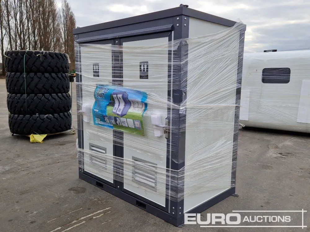 Unused 2026 Mobile Double Toilet