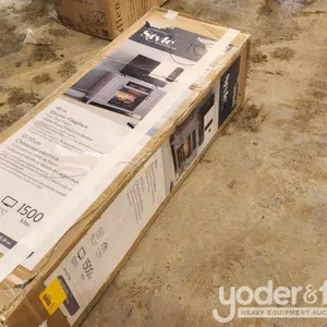 Style Selections 48" Electric Fireplace (Damaged) 