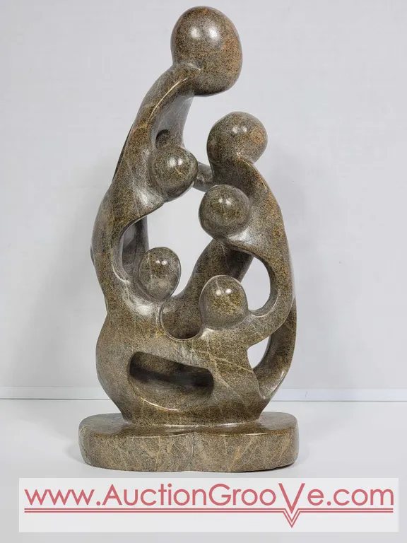 Shona Family of 6. 12 x 5 x 3. D6